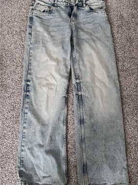 Urban Planet Light Blue Wide Leg Jeans